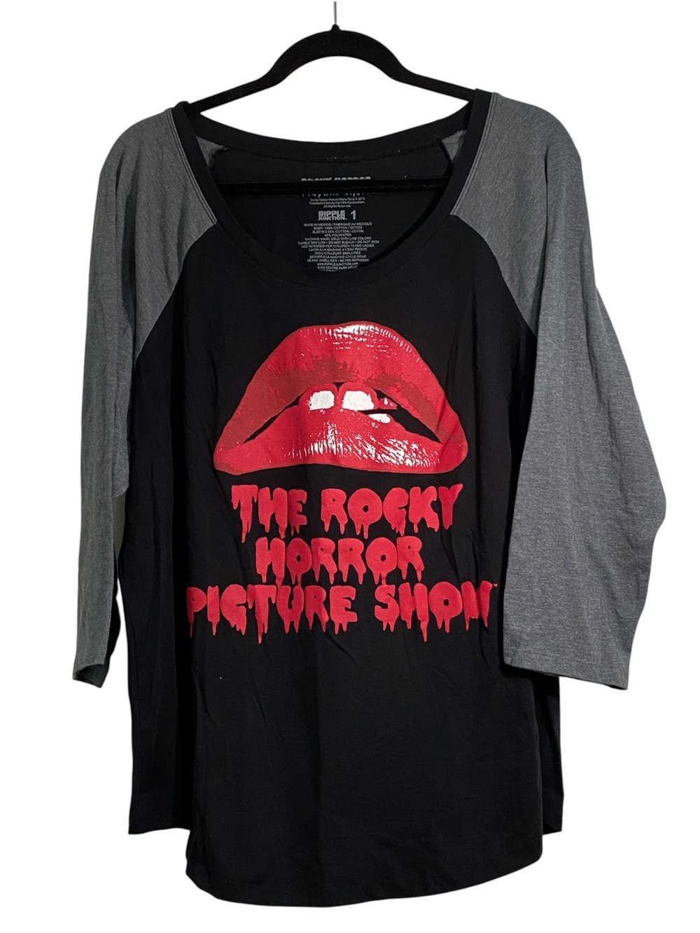 Ripple Junction Rocky Horror Picture Show Baseball Tee